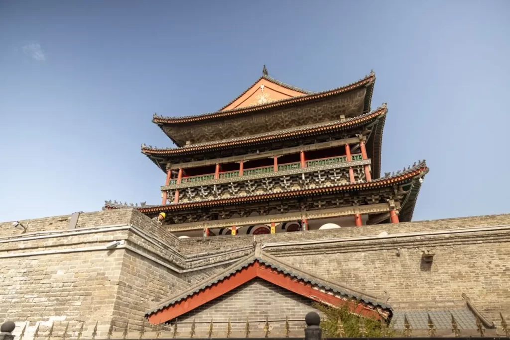the Great Wall of China during guided China tour