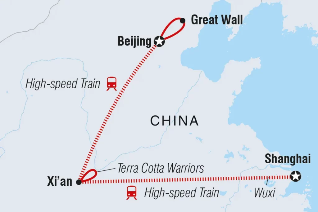 the Travellers China Highlights tour