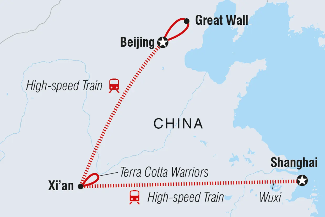 the Travellers China Highlights tour