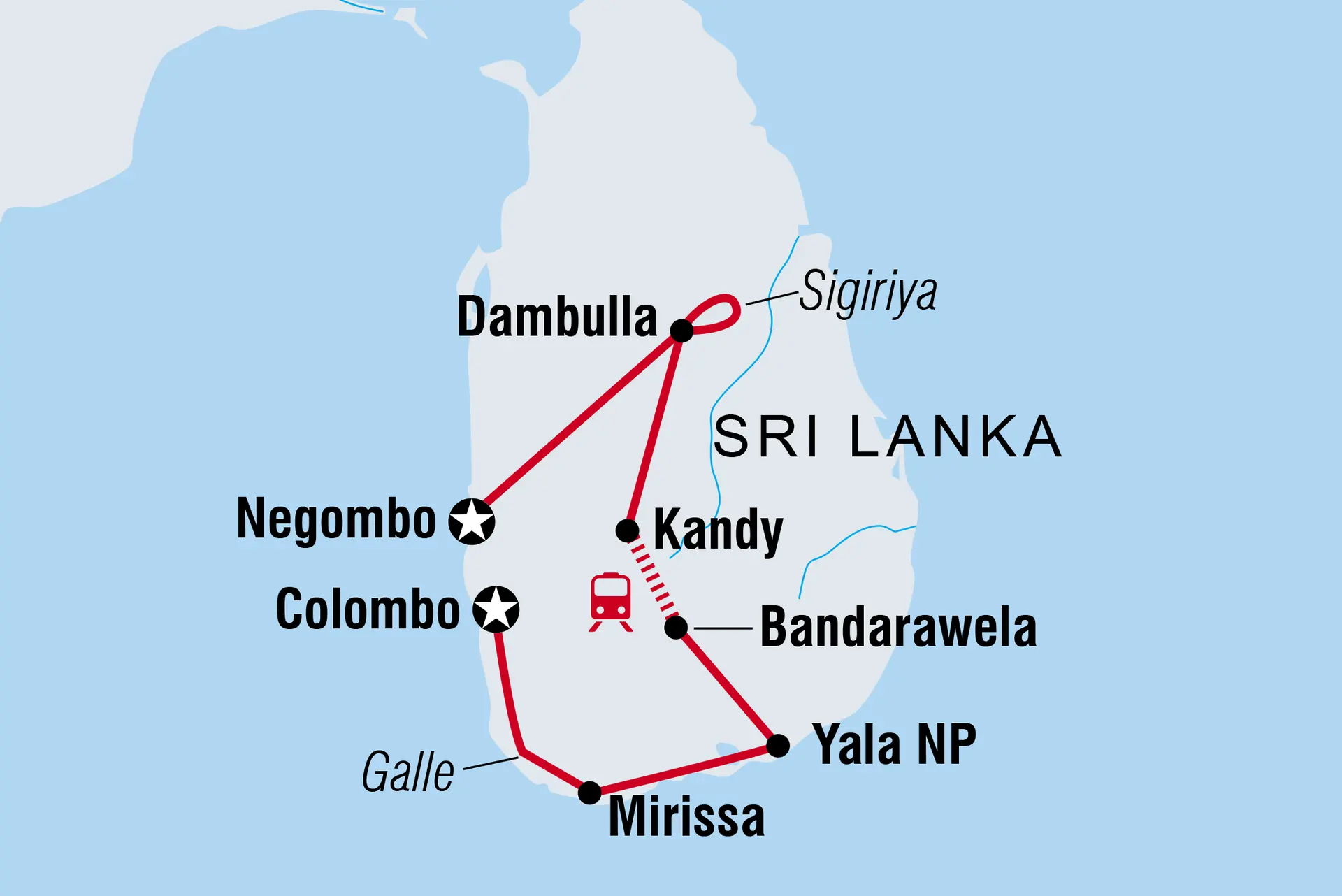 Map Sri Lanka