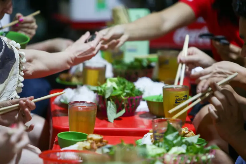 Authentic Vietnamese dishes including pho, banh mi, and fresh local specialties